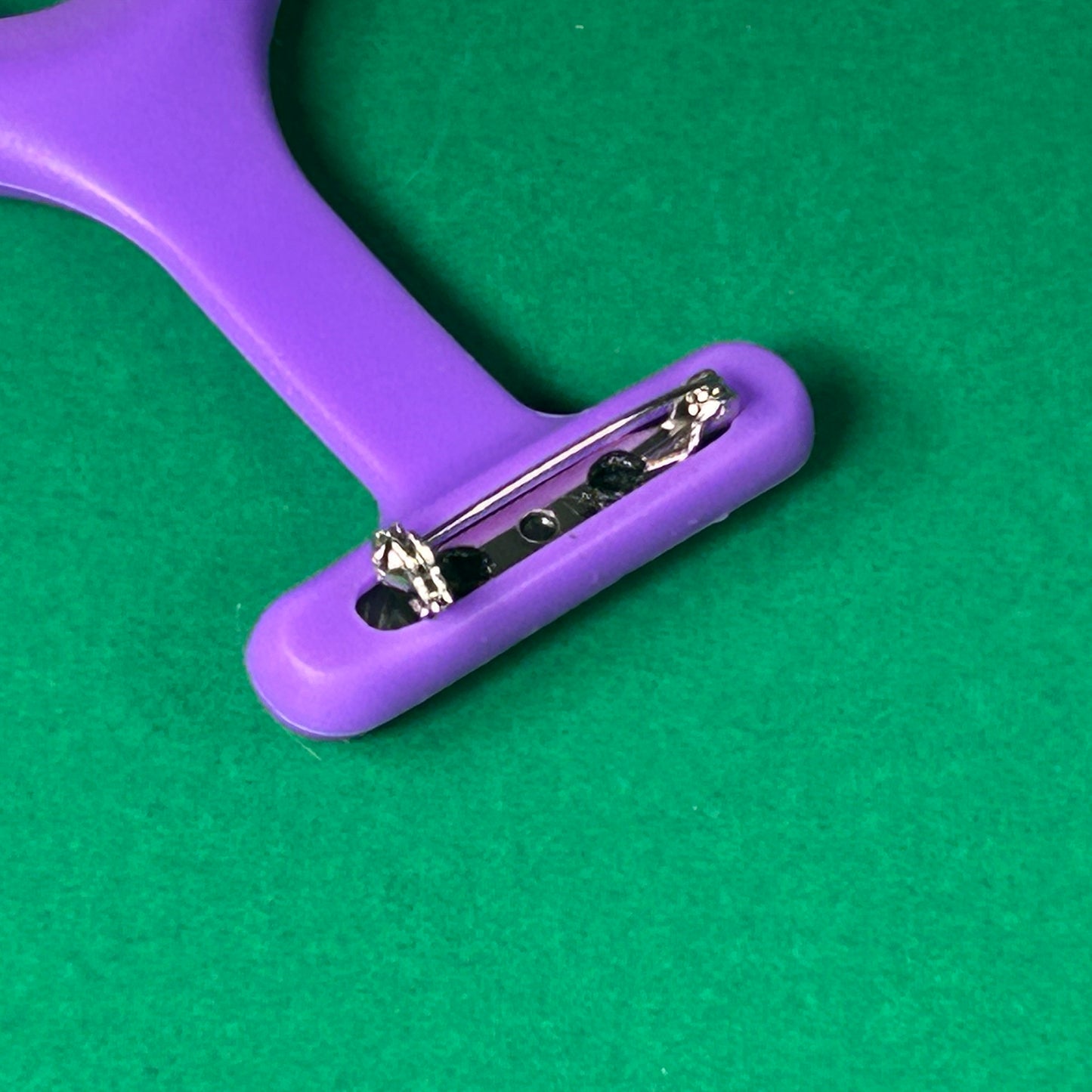 Purple Silicone Gel Fob Watch | Nurse HCA Doctor Student