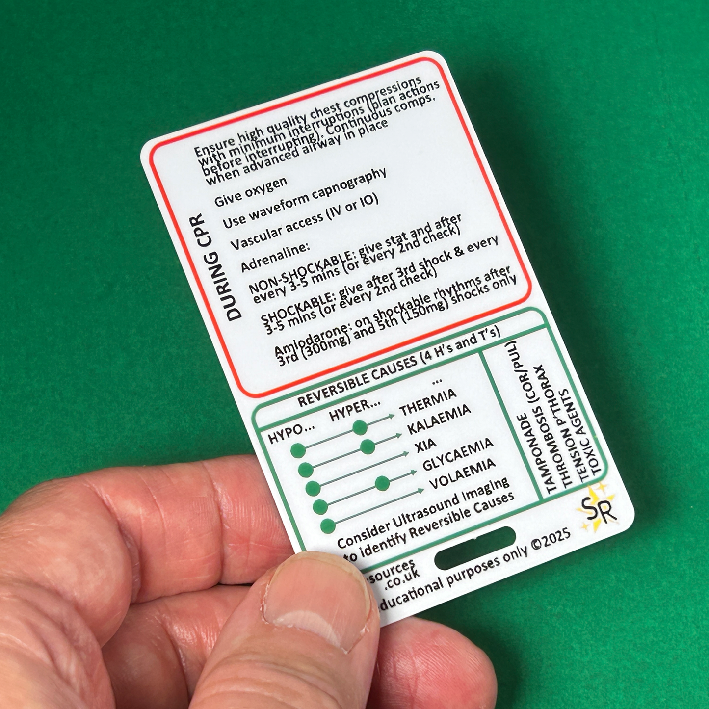 Adult Advanced Life Support ALS Patient Assessment Flashcard - Pocket Paramedic Guide