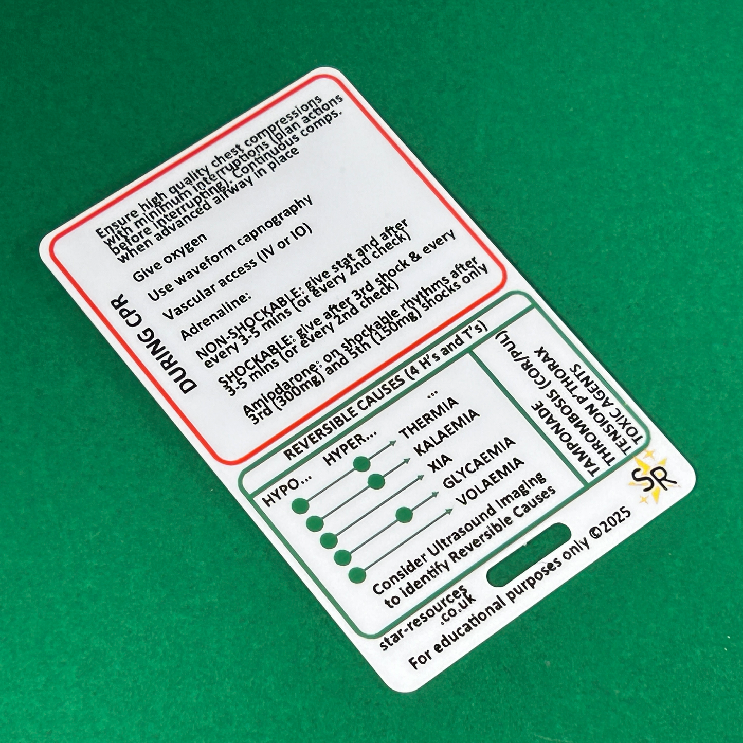 Adult Advanced Life Support ALS Patient Assessment Flashcard - Pocket Paramedic Guide