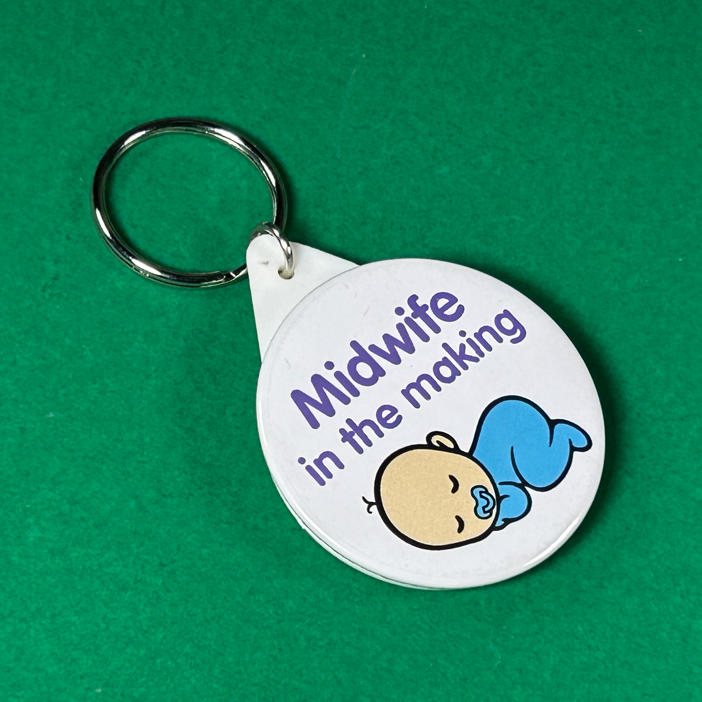 Student Midwife in the Making Keyring