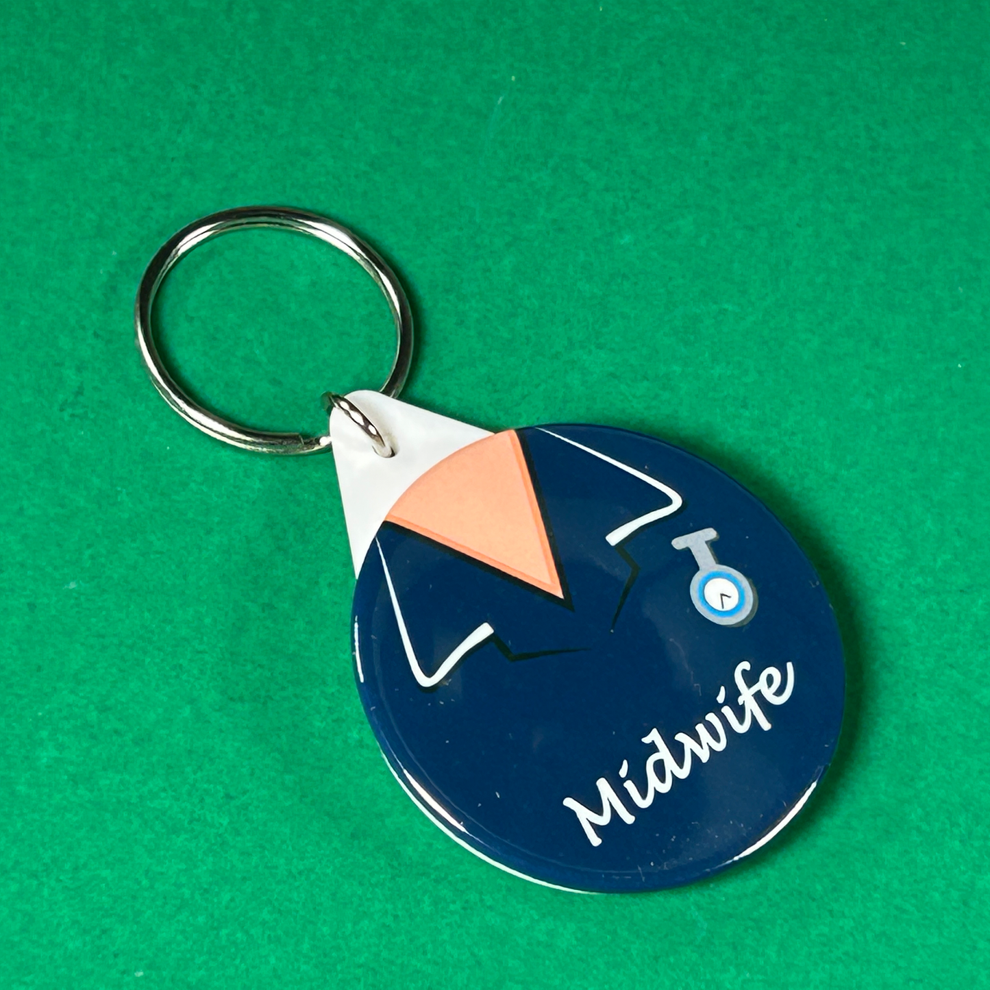 Midwife Uniform Keyring