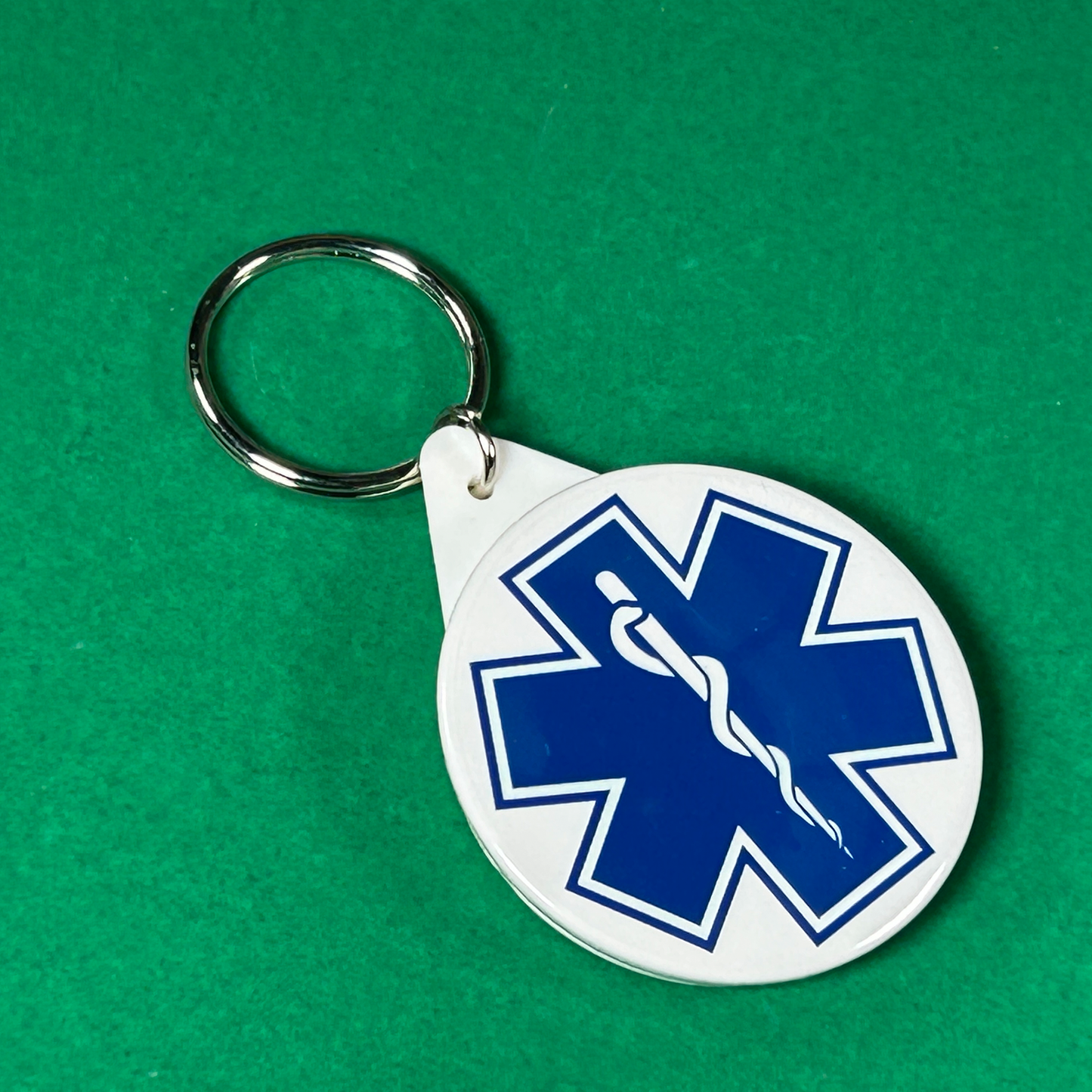 Star of Life Paramedic Keyring Ambulance Gift Keyring