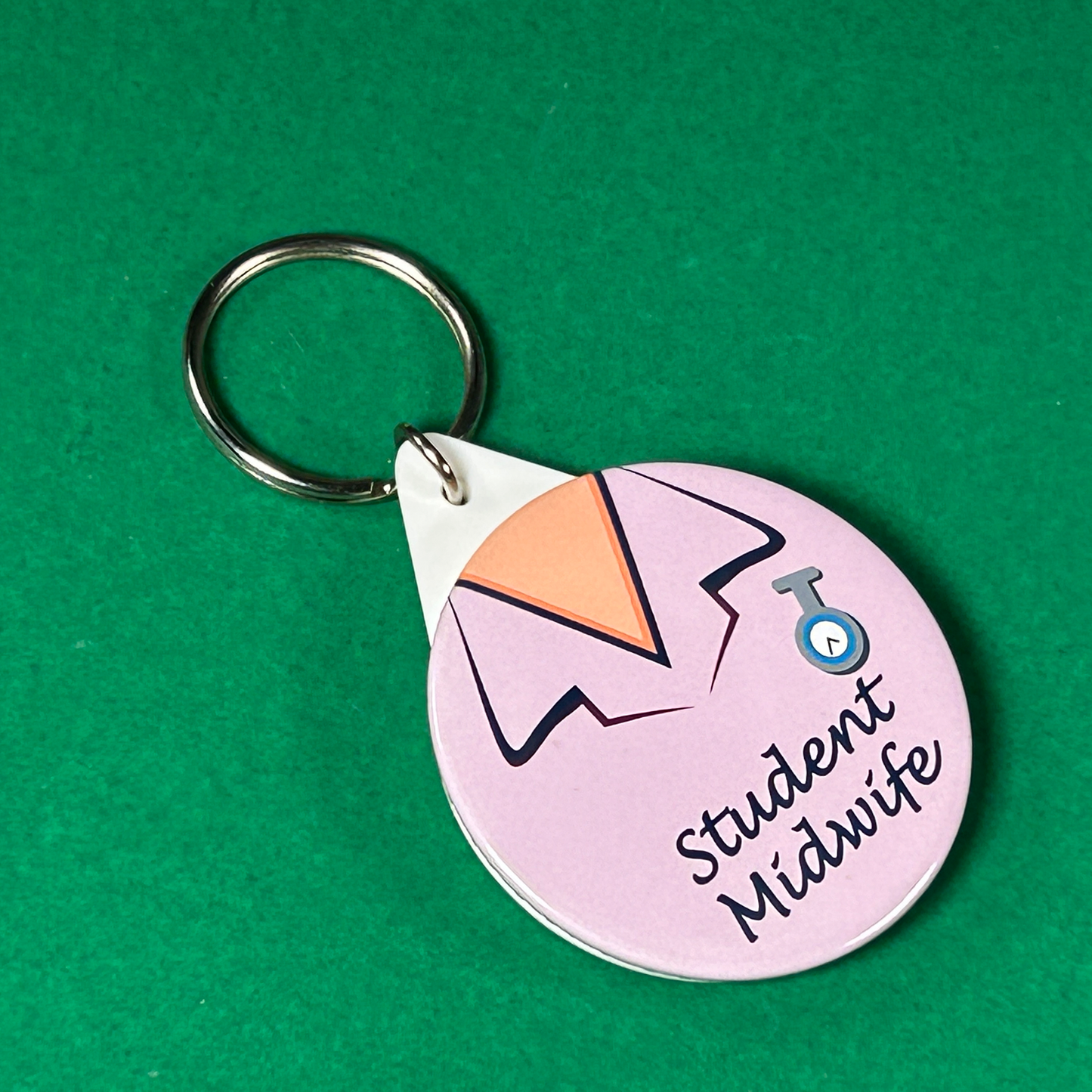 Student Midwife Uniform Keyring
