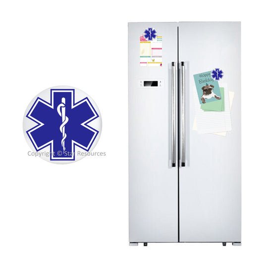 Star of Life Cadacus Fridge Magnet - NHS Gift