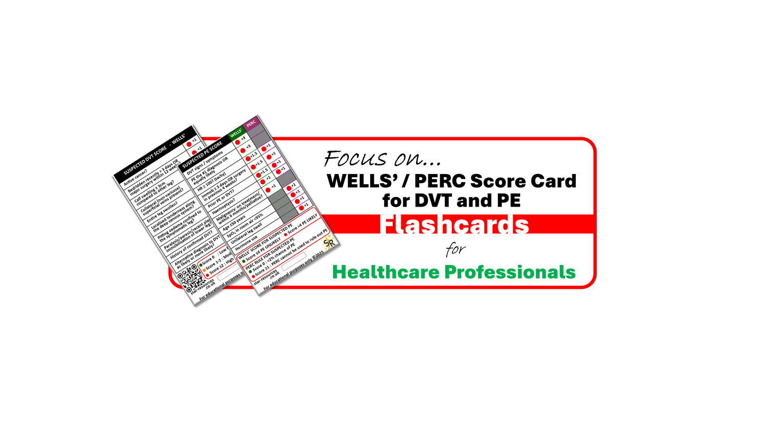 🩺 Focus On… Wells’ and PERC Scores for Suspected DVT and PE – StarResources