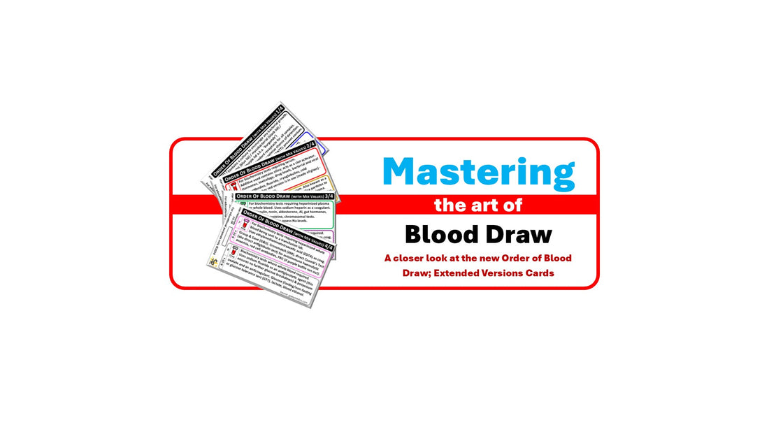 Mastering Venepuncture: The Essential Order of Blood Draw Extended Cards