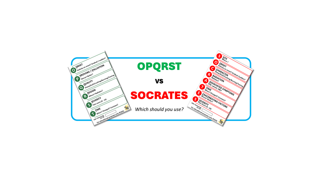 OPQRST vs SOCRATES: Which Pain Assessment Mnemonic Should You Use?