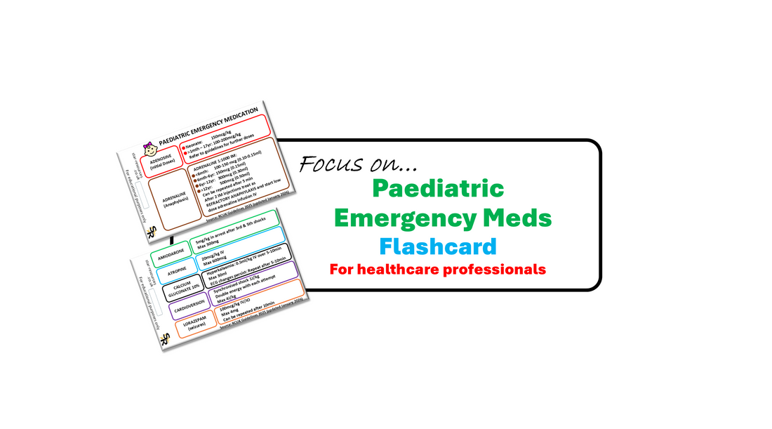 Focus on...Paediatric Emergency Meds Flashcard