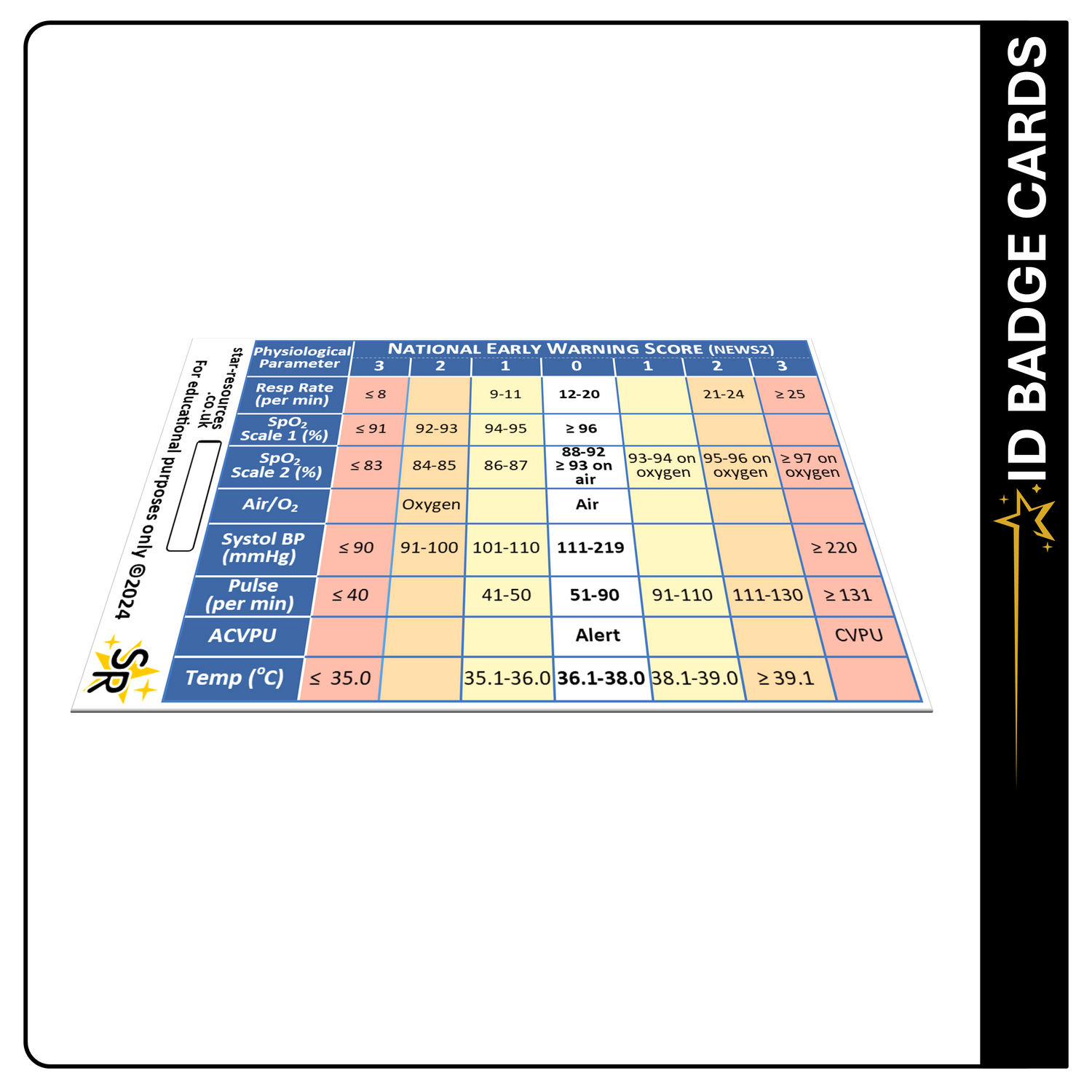 ID Badge Cards - Full Range