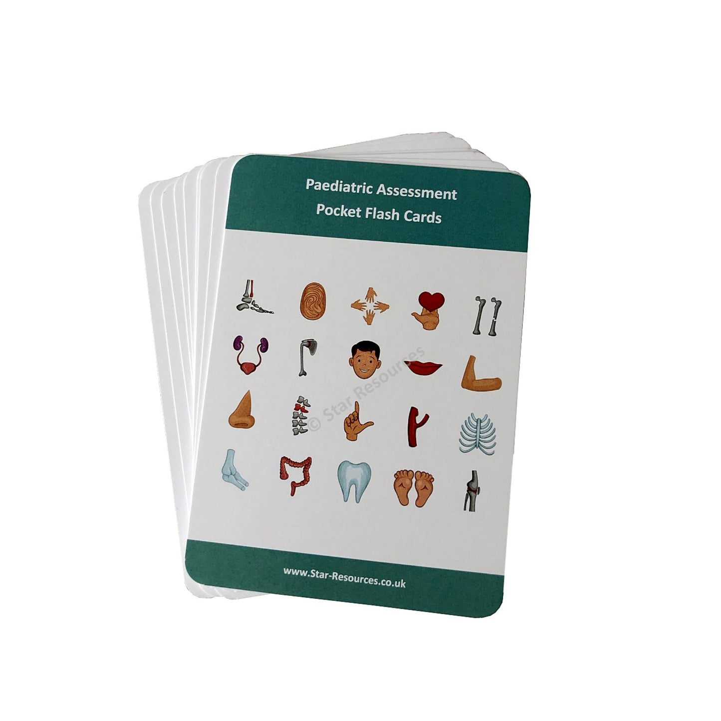 Paediatric Patient Assessment Revision Flash Cards - Paramedic, Student, Medic, ECA, CFR, Flashcards