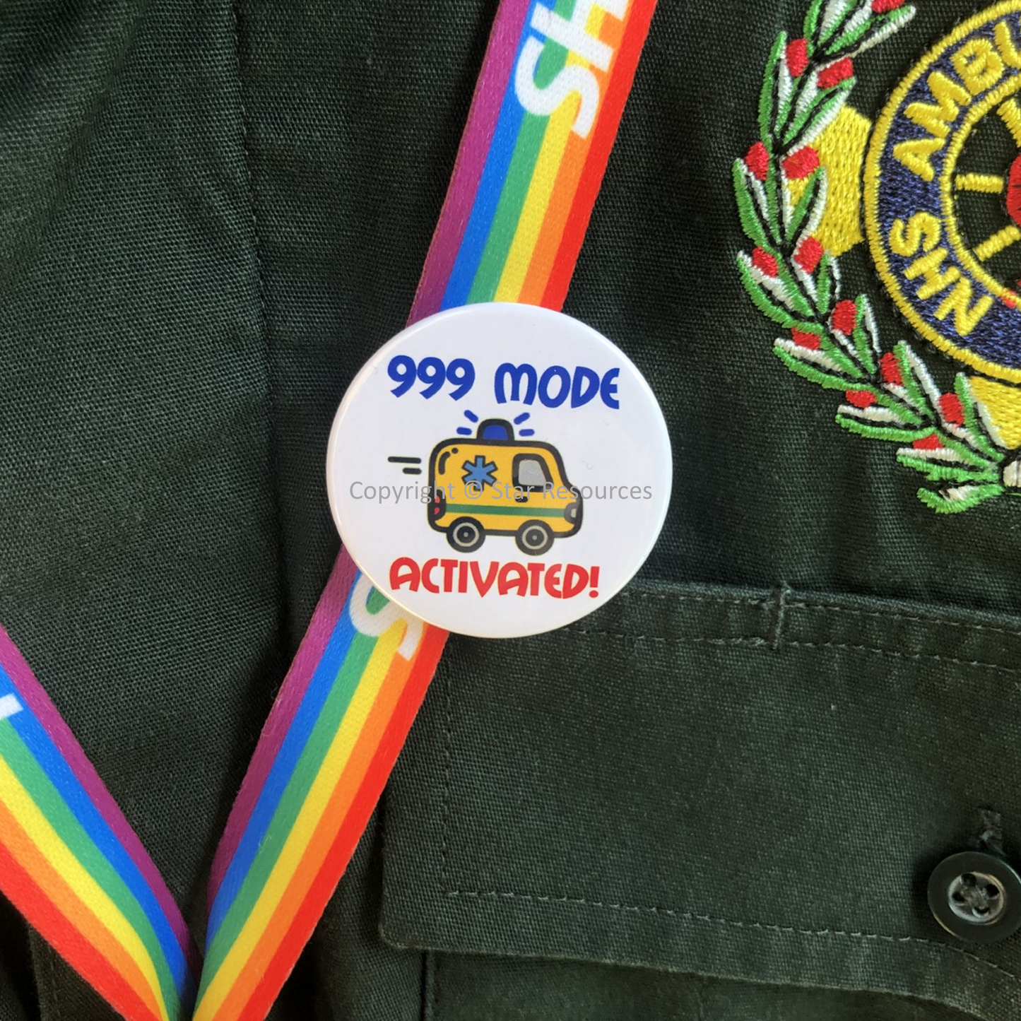 Badge - 999 Mode Activated! 38mm