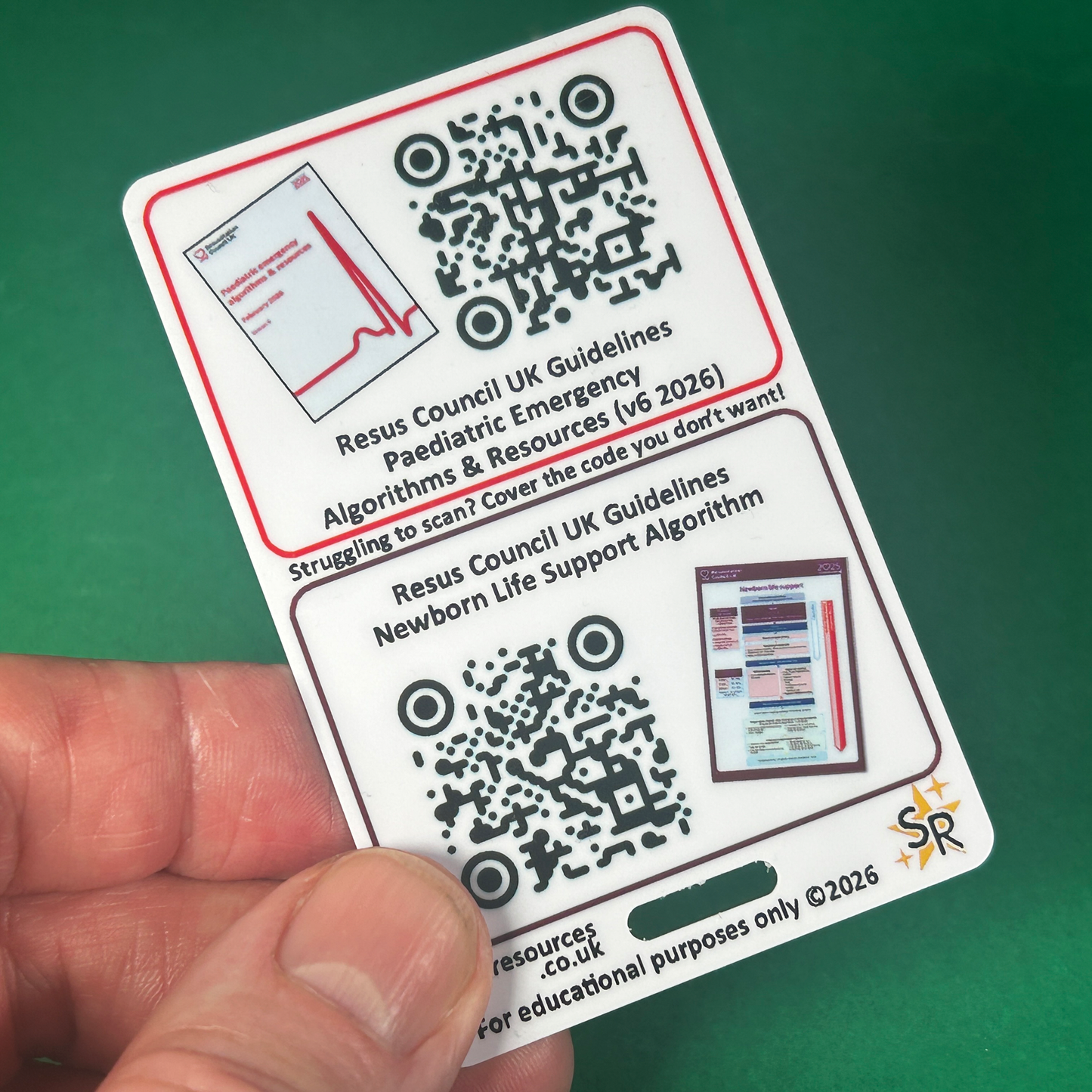 WETFLAG ID Badge Card | Paramedic Flashcard | Maternity Midwife Paediatric