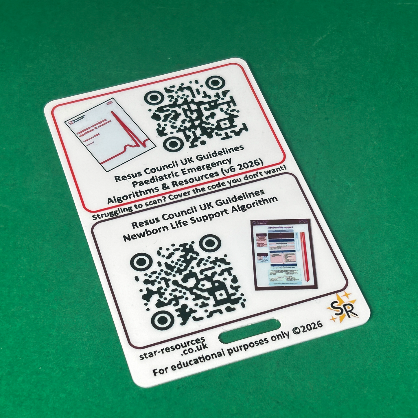 Set 4 - Paediatric  Patient Assessment ID Badge Cards Student Nurses, Paramedic, Ambulance