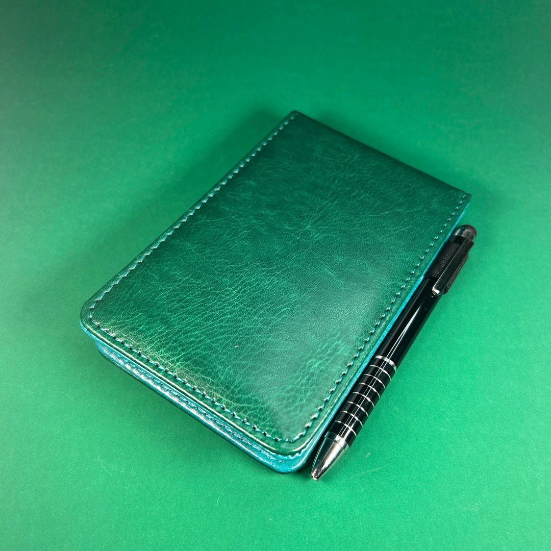 Vital Statistics Notebook - Green Wallet Edition