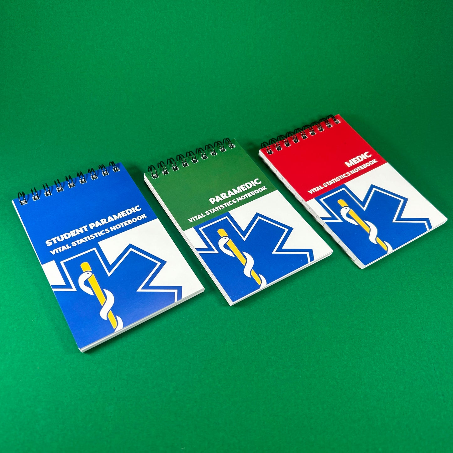 Vital Statistics Notepad - Medical Students, Medics, Paramedics, ECA’s, Community First Responders