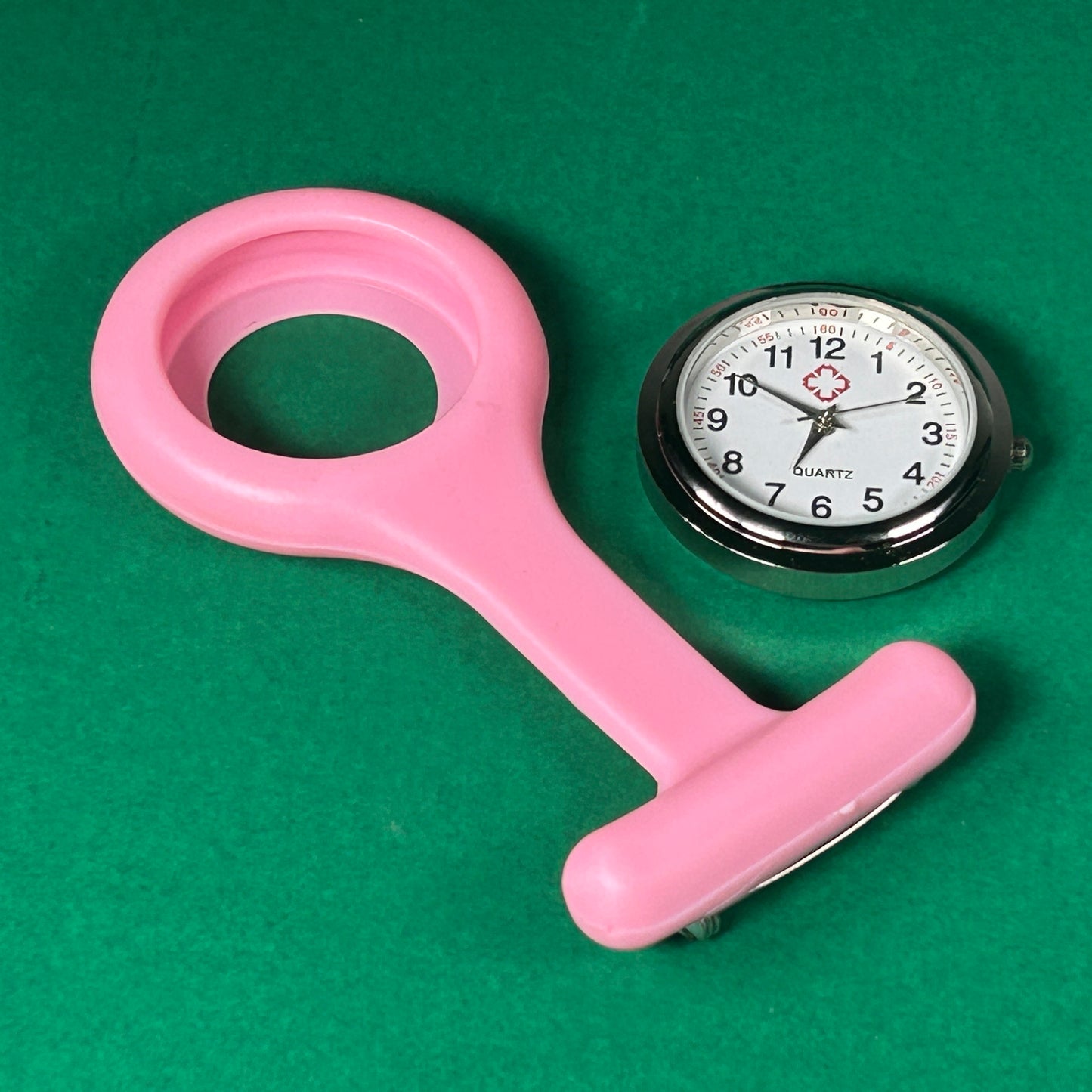 Pink Silicone Gel Fob Watch | Nurse HCA Doctor Student