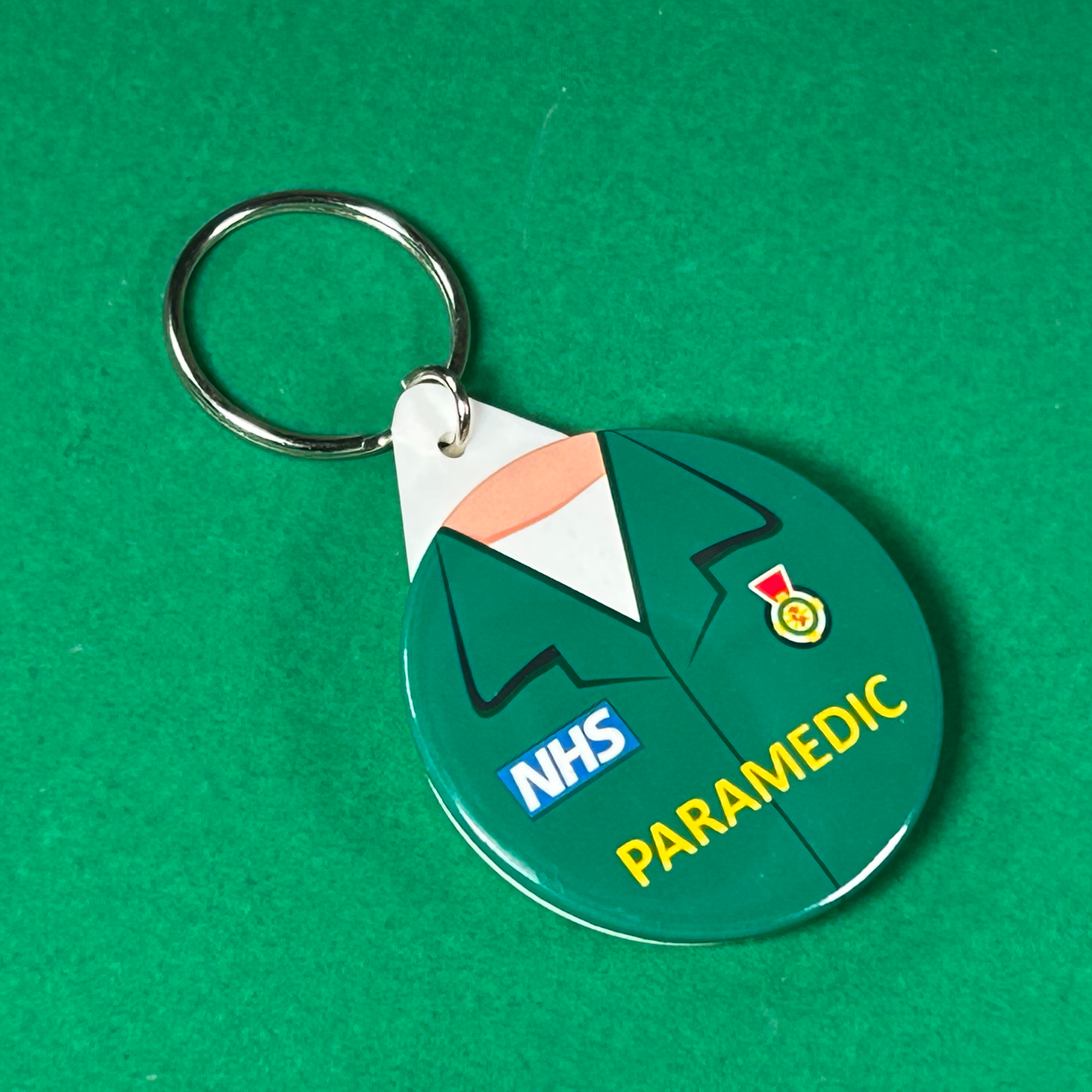 Paramedic Key Ring Ambulance Uniform Gift KeyRing