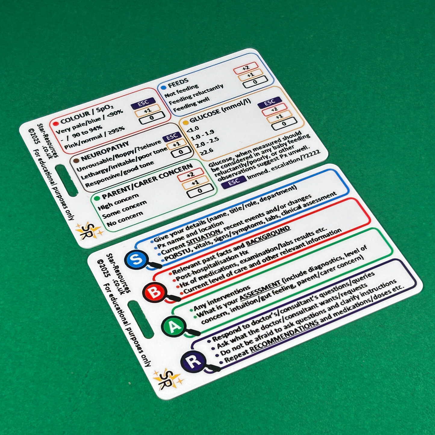 NEWTT2 and SBAR ID Badge Card | Neonatal Flashcard | Ambulance Medic Student Maternity