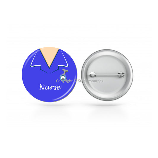 Badge - Nurse Uniform 38mm