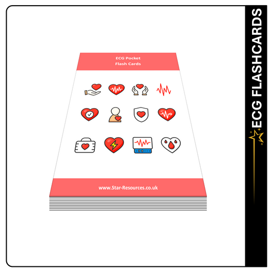 ECG Revision FlashCards - Flash Cards Student Paramedic, Nurse, Medic