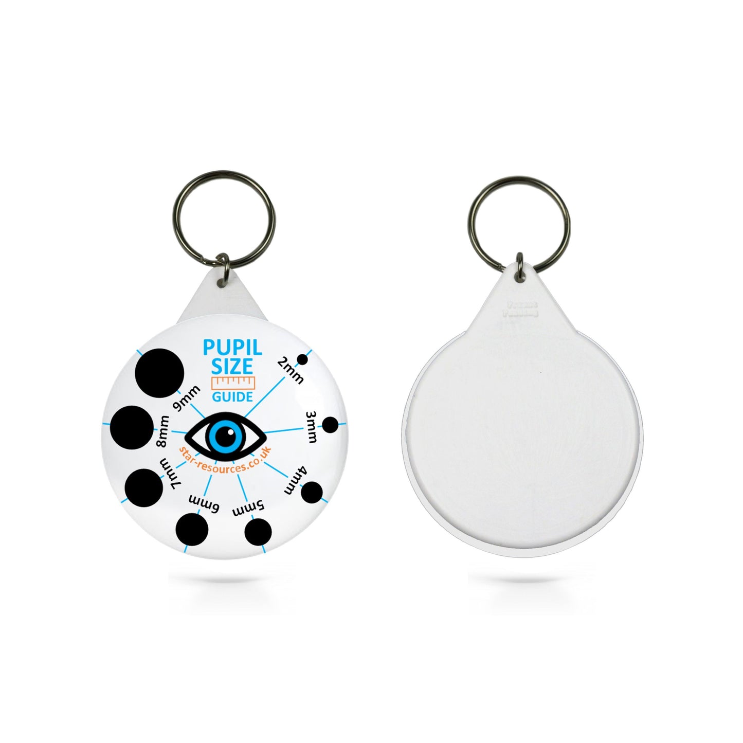 Pupil Size Keyring