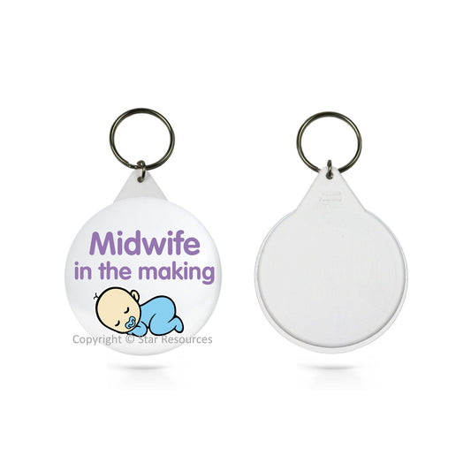 Student Midwife in the Making Keyring