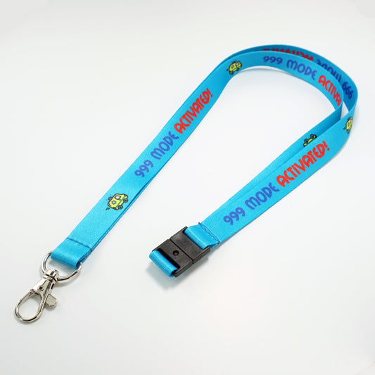 999 Mode Activated Lanyard for ID Badge Cards or ID Cards - Gift