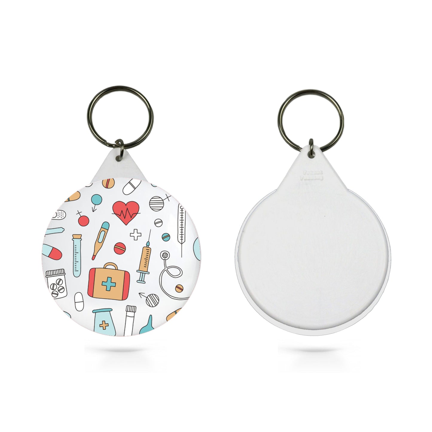 Medical Mosaic Keyring Ambulance Gift KeyRing