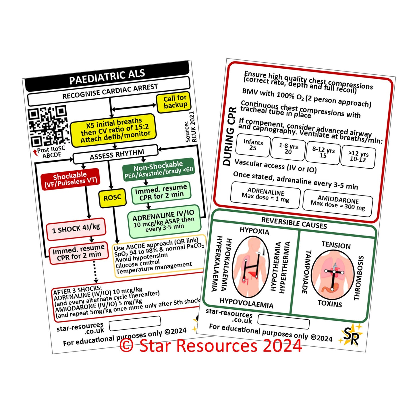 Paediatric Advanced Life Support ALS ID Badge Card Nurse Student Paramedic FREC Ambulance