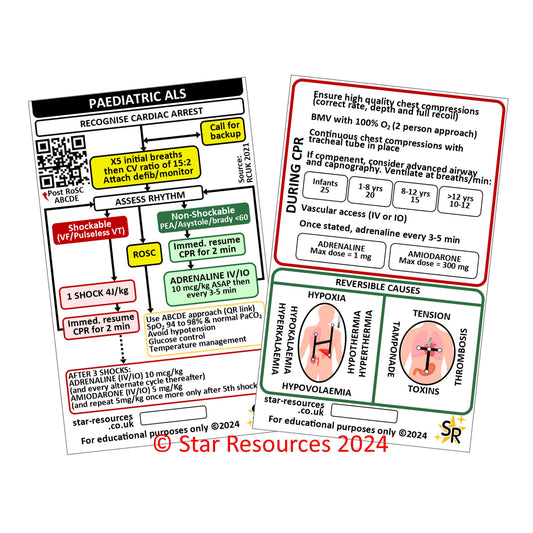 Paediatric Advanced Life Support ALS ID Badge Card Nurse Student Paramedic FREC Ambulance