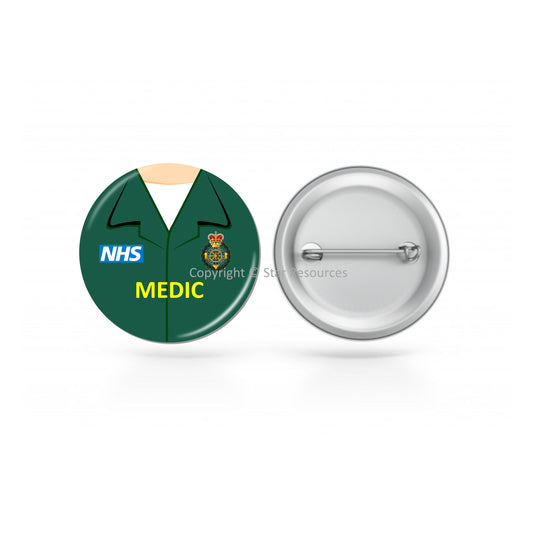 Badge - Medic Uniform 38mm